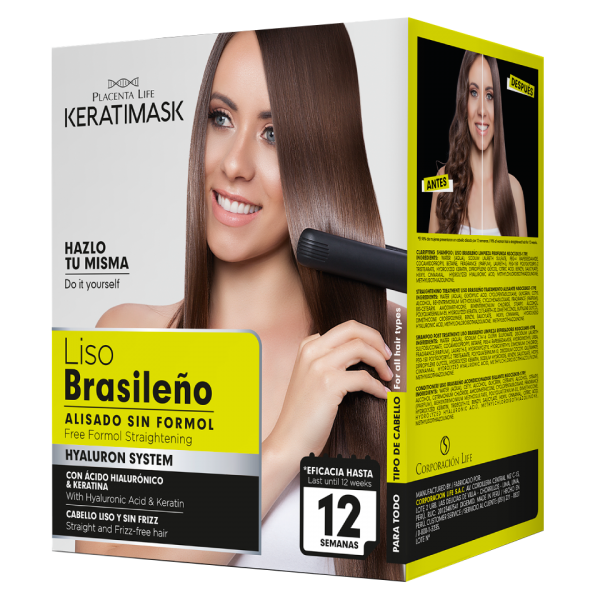 Liso Brasileno Kit - Θεραπεία ισιωτική μαλλιών